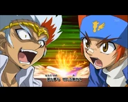 Ryuga gegen Gingka