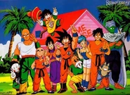 Guerreos Z principio saga saiyan