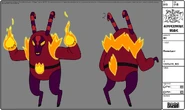 Modelsheet flamelord