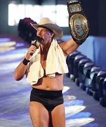 JBL as the WWE Intercontinental Champion