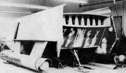 Class F shuttlecraft Galileo mock-up nearing completion