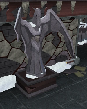 Dragonkin statue old