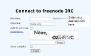 Irc help nick