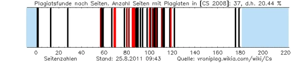 Aktueller Stand der Untersuchung [Cs 2008]