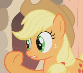 Applejack explaining