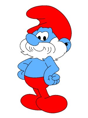 Image - Papa Smurf Cartoon.jpg - Smurfs Wiki