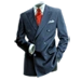 Standard 75x75 collect gangster apparel double breast suit