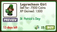 Leprechaun Girl Market-info