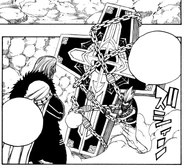 Racer Carrying Jellal's Container