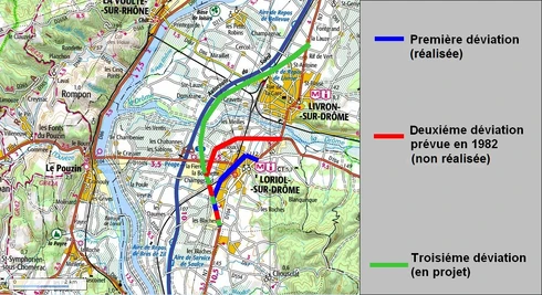 Déviation de Loriol sur Drome (26 Drome) modif