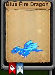 Blue Fire Dragon