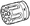 Hunting revolver 6 cilinder icon