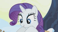 Rarity remaking Twilight's nest S1E11