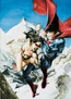 Wonder Woman #219}} Original Textless cover with blindfold