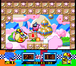 Kirby-super-star-king-dedede-gourmet-race