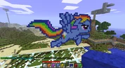 FANMADE Rainbow Dash Minecraft