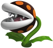 BlackVenusFireTrap Artwork (Super Mario 3D Land)