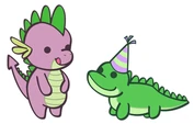 Spike and Gummy