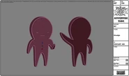 Modelsheet smudge