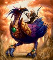 534px-Blood Elf hawkstriderrider