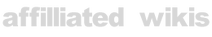 AffiliatedWikis