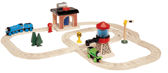 sodor engine wash wooden