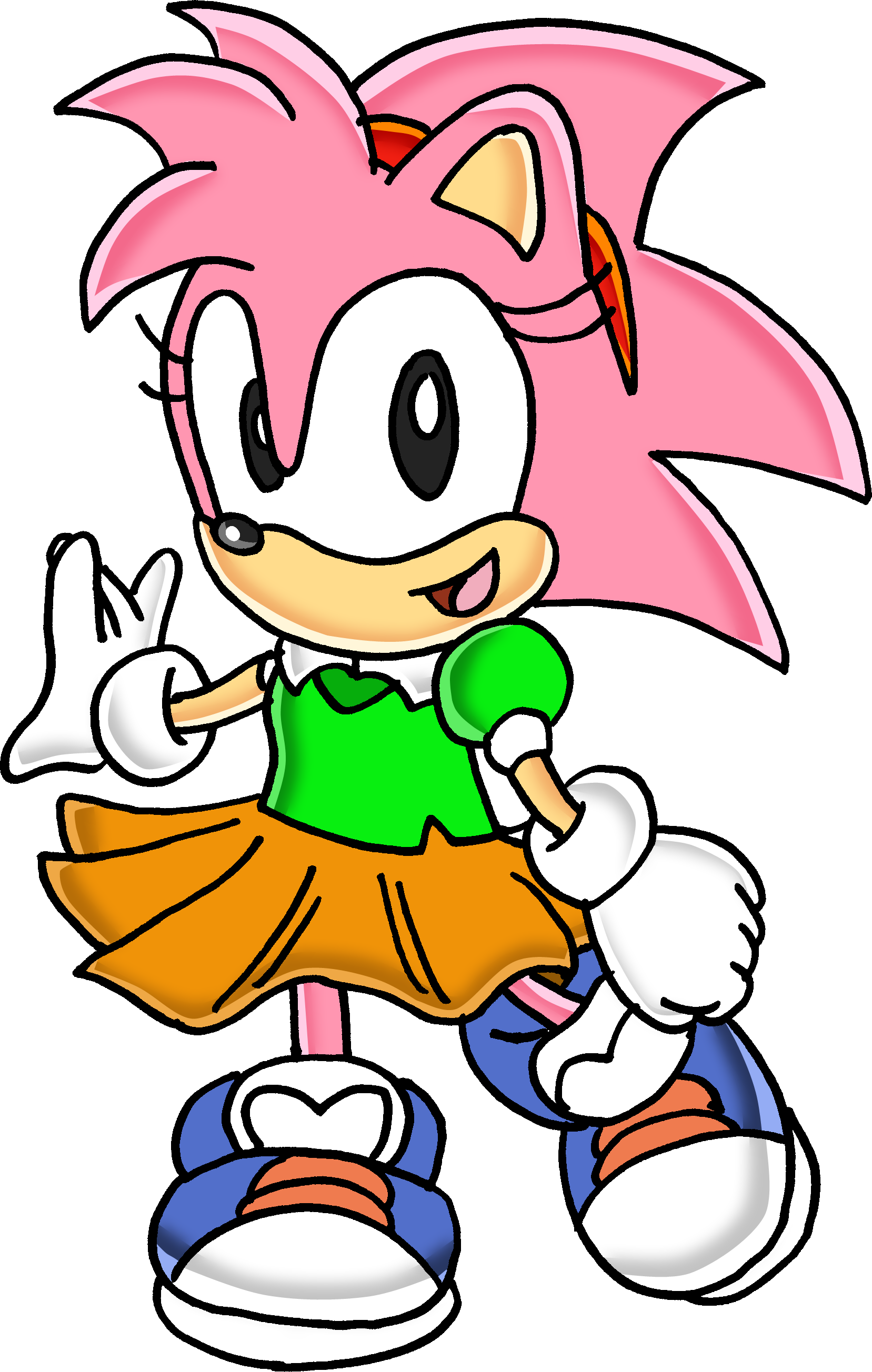 Image Classic Amy 2.png Sonic News Network, the Sonic Wiki