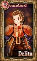 Bronze Delita Card