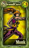 Female Monk (Thndr) Card