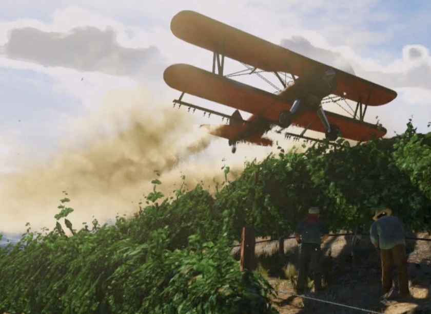 Trailer 1 Cropduster scene GTA V GTAForums