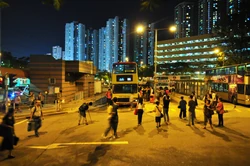 KMB66 Hotdog last night tai hing