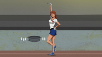 Megan cheer tryout