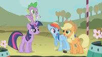 Rainbow Dash funny face S1E13