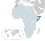 Location Somalia AU Africa