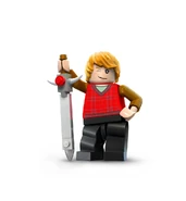 Ron with sword