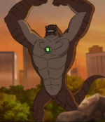 Ben 10 luta com Mutante Rex #mutanterex #ben10 #ben10omniverse