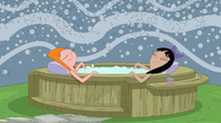 Candace and Stacy hot tubbing.png