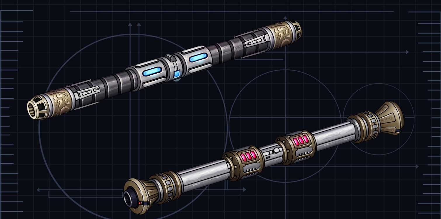 Double Ended Lightsaber