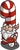 Candy Cane Gnome-icon
