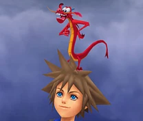 Sora invoca Mushu