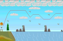 Balloon castle wars 1 path