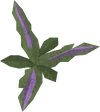 Clean wormwood leaf detail