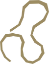 Crossbow string detail