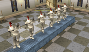 Dancing knights