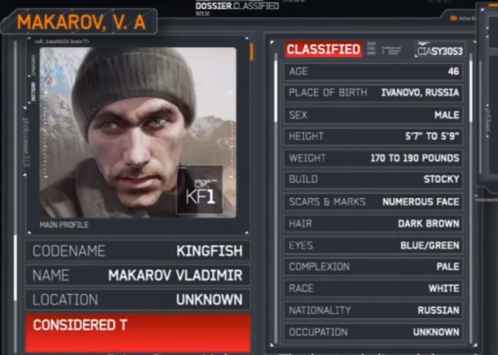 Vladimir Makarov The Call of Duty Wiki Black Ops II, Modern Warfare