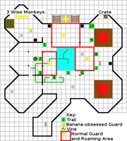 Do No Evil banana puzzle efficient solution