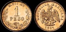 Mexico peso 1902