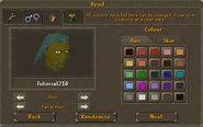 Head menu