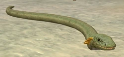 Giant spined snake