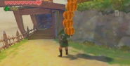 Link Carrying Pumpkins